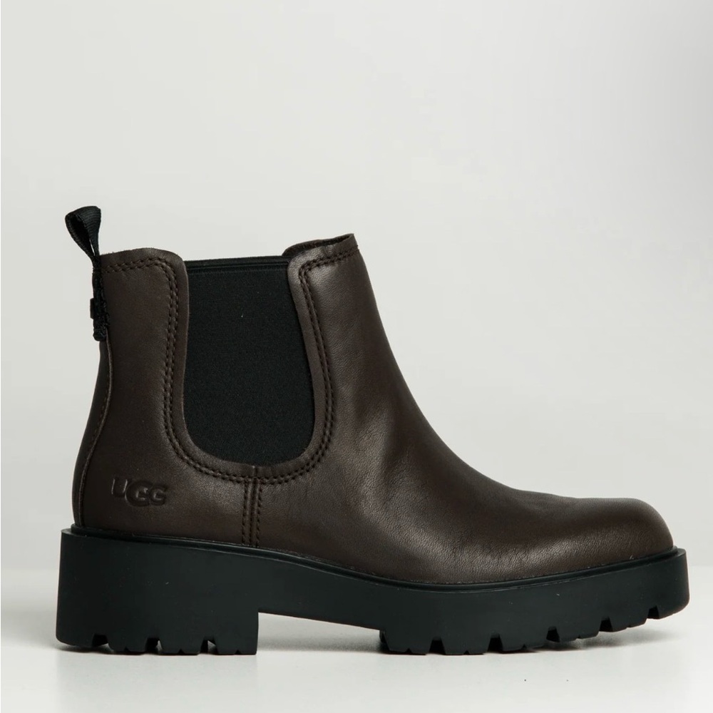 UGG Dark Brown Ankle Booties